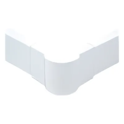 Esquinero exterior blanco para canaleta PT48 (6110-01002)