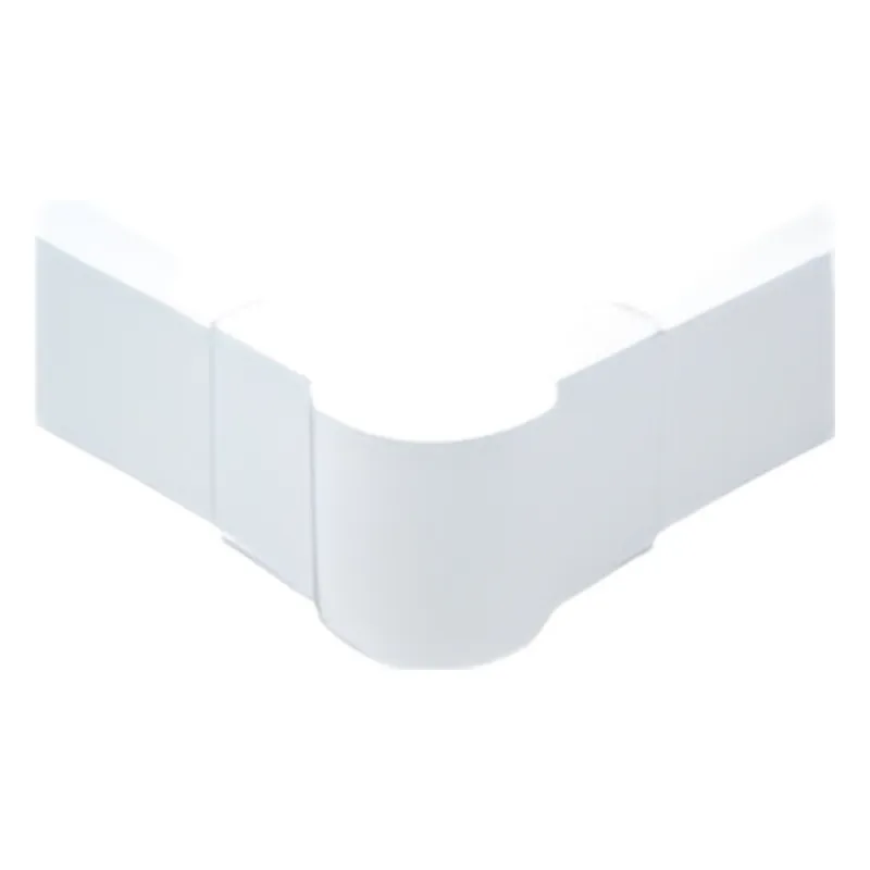 Esquinero exterior blanco para canaleta PT48 (6110-01002)