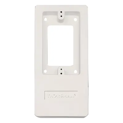 Caja de contactos color blanco de PVC auto extinguible, para canaletas PT48 (7100-01001)