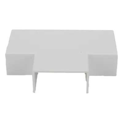 Sección en "T" color blanco de PVC auto extinguible, para canaletas TMK1735, TMK1735SD (5340-02001)