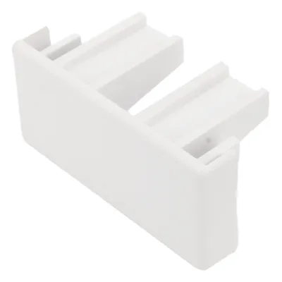 Tapa final color blanco de PVC auto extinguible, para canaleta TMK1735, TMK1735SD (5390-02001)