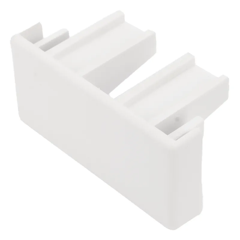 Tapa final color blanco de PVC auto extinguible, para canaleta TMK1735, TMK1735SD (5390-02001)