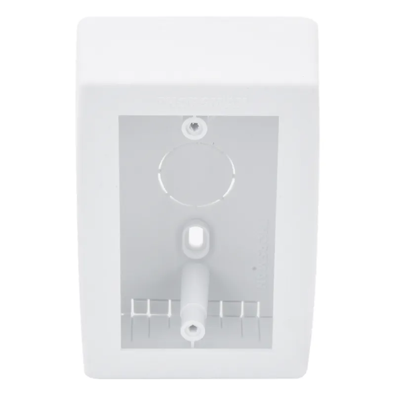 Caja de Registro Universal, Color Blanco de PVC Auto Extinguible (7902-02001)
