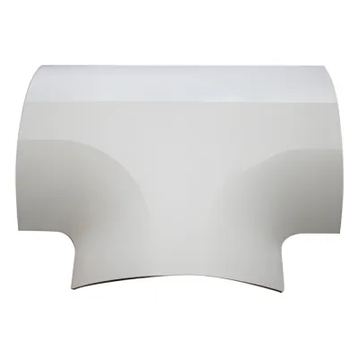 Sección en "T" color blanco de PVC auto extinguible para canaleta DMC4FT (9440-02001)