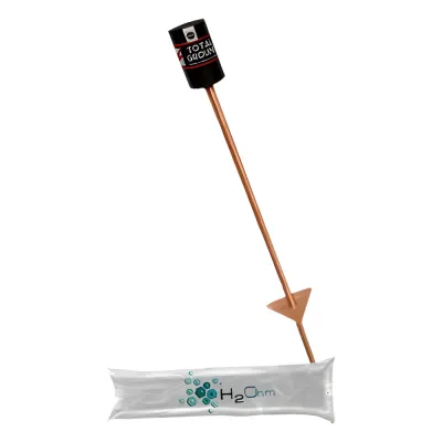 Electrodo Para Tierra Física para Aplicaciones Residenciales y Antenas de Baja Potencia.