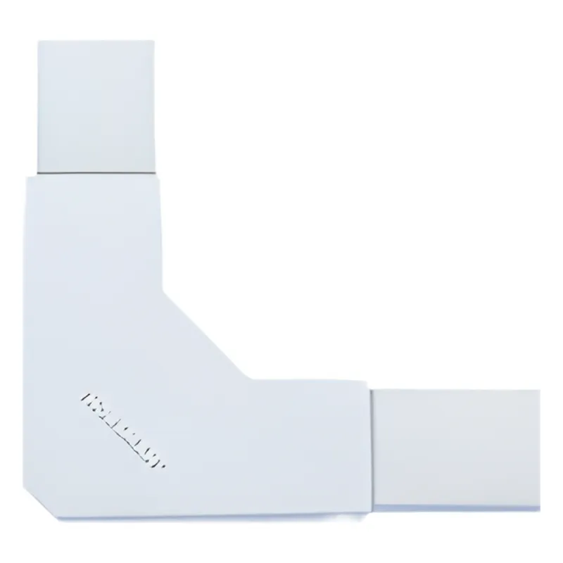 Sección en "L" color blanco de PVC auto extinguible, para canaleta TMK1720 (5230-02001)