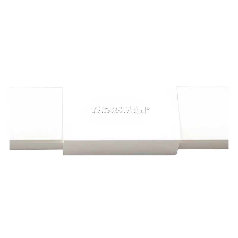 Pieza de unión color blanco de PVC auto extinguible, para canaleta TMK1720 (5280-02001)