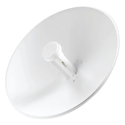 PowerBeam airMAX M2, hasta 150 Mbps, frecuencia 2 GHz (2405 - 2475 MHz) con antena tipo plato de 18 dBi