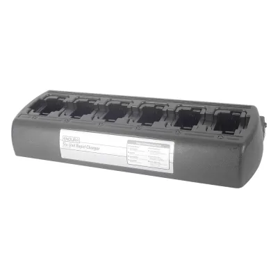 Multicargador genérico para 6 radios alternativa para baterías KNB31A/32N/33L/43L/47L/48L/50NC/KNBL1M/KNBL2M/KNBL3M para radio NX410/TK2180/3180/SERIE NX5000