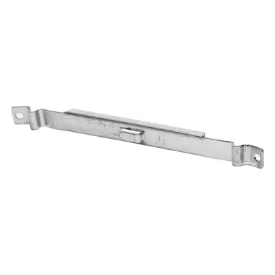Clip Recto Automático para unir tramos de charola, con acabado Electro Zinc