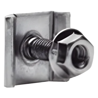 Tornillo encastrado milimétrico, con acabado Electro Zinc
