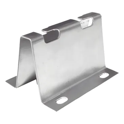 Soporte de piso falso directo, ideal para llegada a Rack, con acabado Electro Zinc