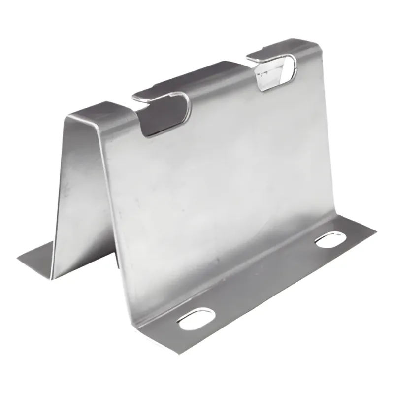 Soporte de piso falso directo, ideal para llegada a Rack, con acabado Electro Zinc