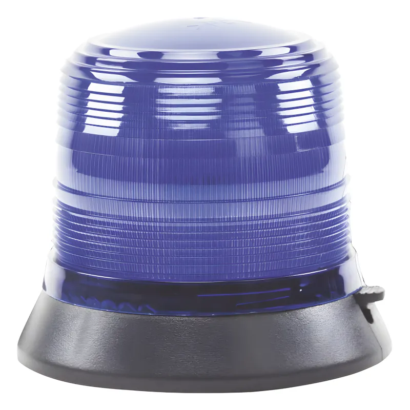 Burbuja Brillante de 6 LEDs, Color Azul con Montaje Magnético