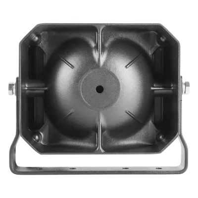 Bocina Compacta de uso rudo, 100 Watts de Potencia, Ideal para vehículos de encubierto, 8 Ohms de Impedancia
