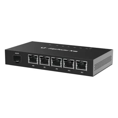 EdgeRouter X SFP de 5 puertos Gigabit + 1 puerto SFP con funciones avanzadas de ruteo