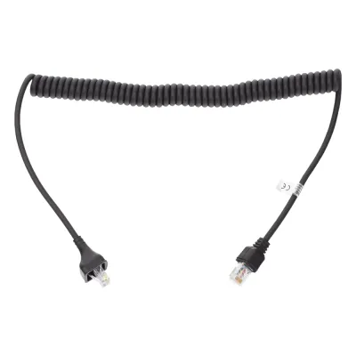 Cable para Micrófonos de Radios Móviles Kenwood con Conector RJ45 de 8 pines Compatible para Micrófono TX2000