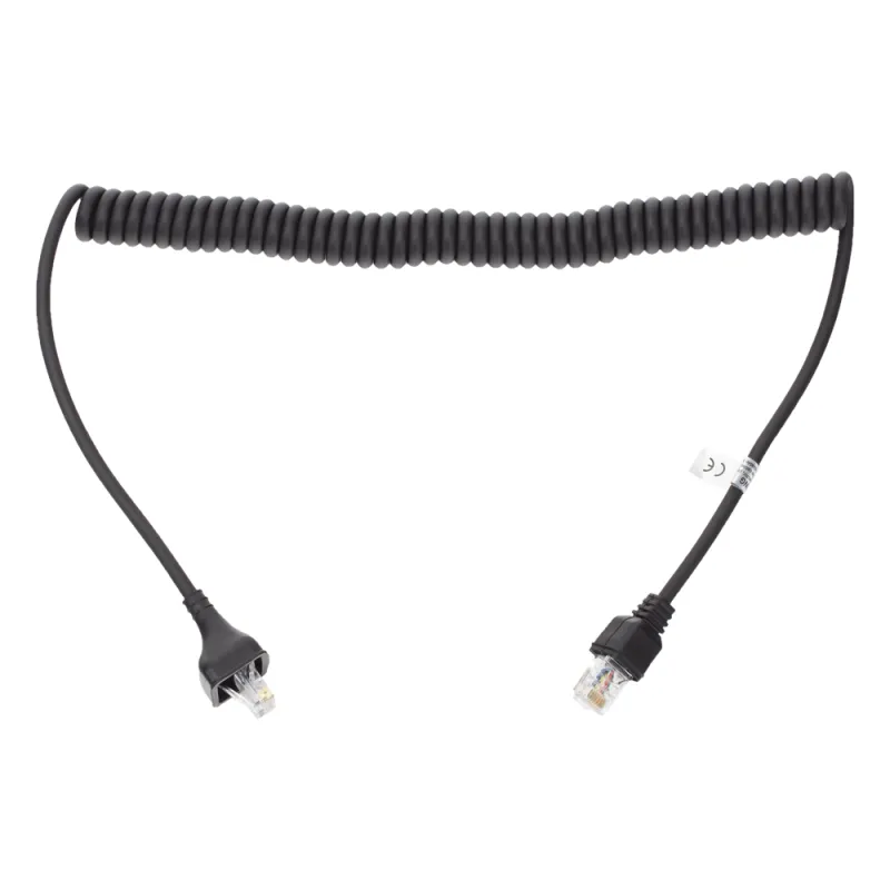 Cable para Micrófonos de Radios Móviles Kenwood con Conector RJ45 de 8 pines Compatible para Micrófono TX2000
