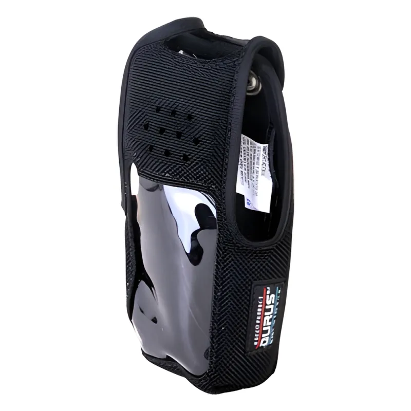 Funda de Nylon, clip metálico /cinto, capuchón con broches /botones y visor frontal para NX-410K2 y NX-411K2.