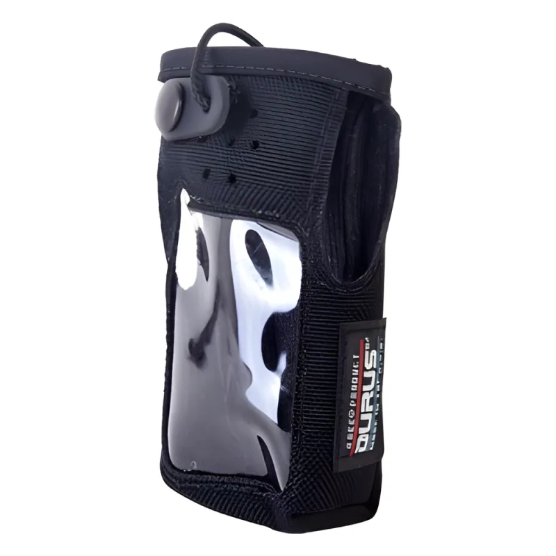 Funda reforzada de Nylon, clip metálico en cinto, correa de broche y visor frontal / IC-F1000T/09 o IC-F2000T/09.