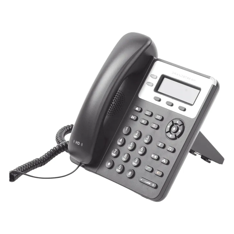 Teléfono IP SMB de 2 líneas con 3 teclas de función programables y conferencia de 3 vías, 5 Vcc
