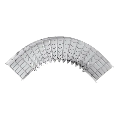 Curva Pre-Fabricada Horizontal de 90° con medidas de 116 mm de Peralte y 300 mm Ancho (116/300 mm)