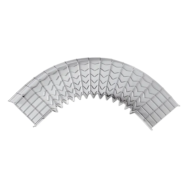 Curva Pre-Fabricada Horizontal de 90° con medidas de 116 mm de Peralte y 300 mm Ancho (116/300 mm)