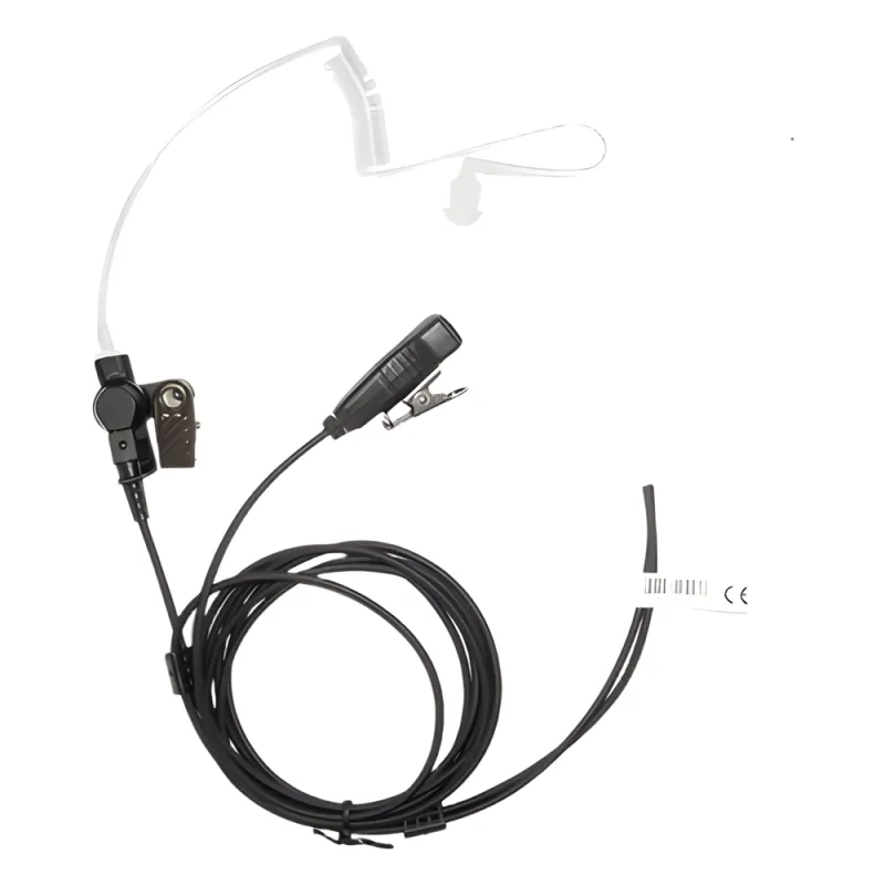 Micrófono de solapa de 2 hilos para radios Motorola serie HT750/1250/1550/PRO5150/5550/7150