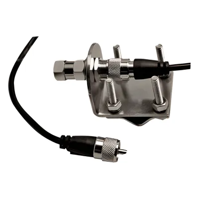 Montaje para espejo de antenas CB.