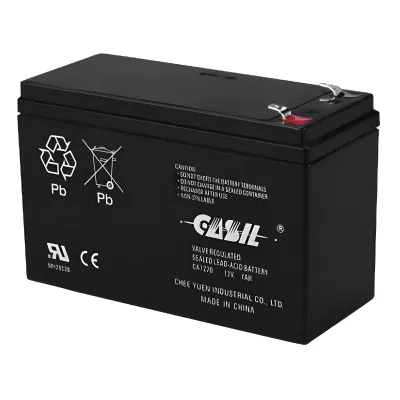 Batería recargable de plomo-ácido sellada (SLA) 12 V 7 Ah para respaldo de energía