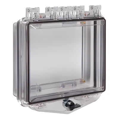 Caja Protectora de Policarbonato con Montaje de Pared