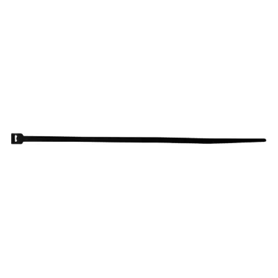 Cincho de nylon color negro, 4.8 x 368mm (100pzs) (4200-05001)