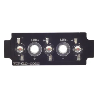 Tablilla de reemplazo con 3 LED Ámbar para XLL1084