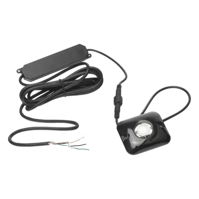 Estrobo Oculto de 1 LED de 10W, Ideal para Vehículos Encubierto, Color Claro