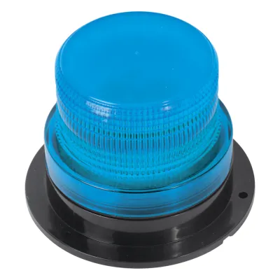 Burbuja brillante de Larga Vida Útil, con 8 LEDs, Color Azul, Domo Azul, 12Vcd
