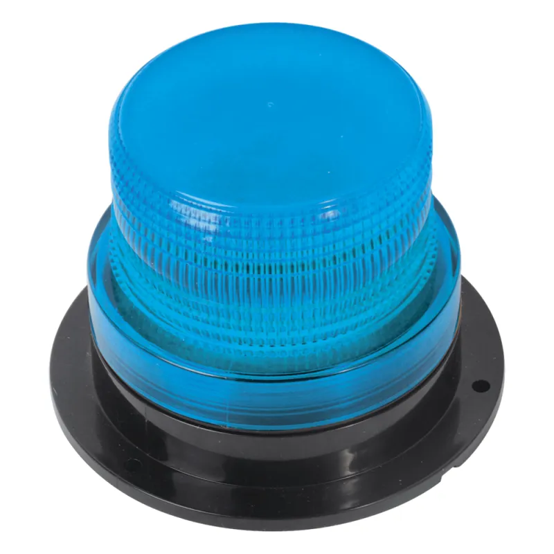 Burbuja brillante de Larga Vida Útil, con 8 LEDs, Color Azul, Domo Azul, 12Vcd
