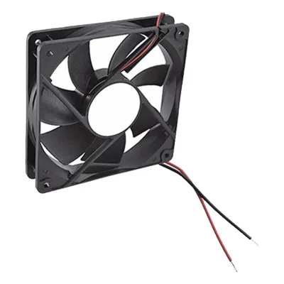 Ventilador Anticondensante Axial Cuadrado, 12Vcc, 120x120x25 mm, 75.0 CFM, 1.9 W, 161 mA, 2200 RPM.