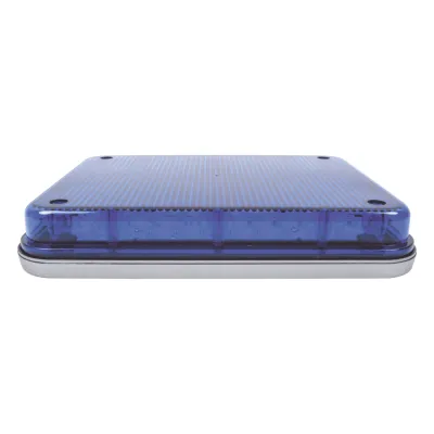 Luz de advertencia de 9x7", Color Azul, Ideal para Ambulancias