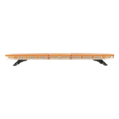 Barra de luces de 47" con 88 LEDs de alta potencia, color ámbar, ideal para equipar unidades de seguridad privada, minería e industria
