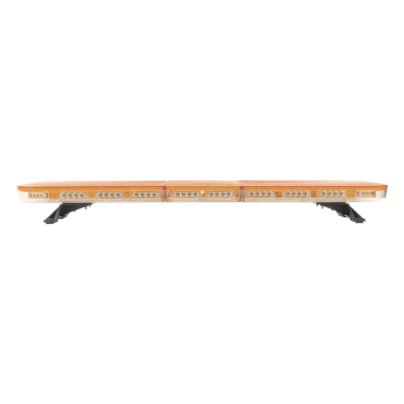 Barra de luces de 47" con 88 LEDs de alta potencia, color ámbar, ideal para equipar unidades de seguridad privada, minería e industria
