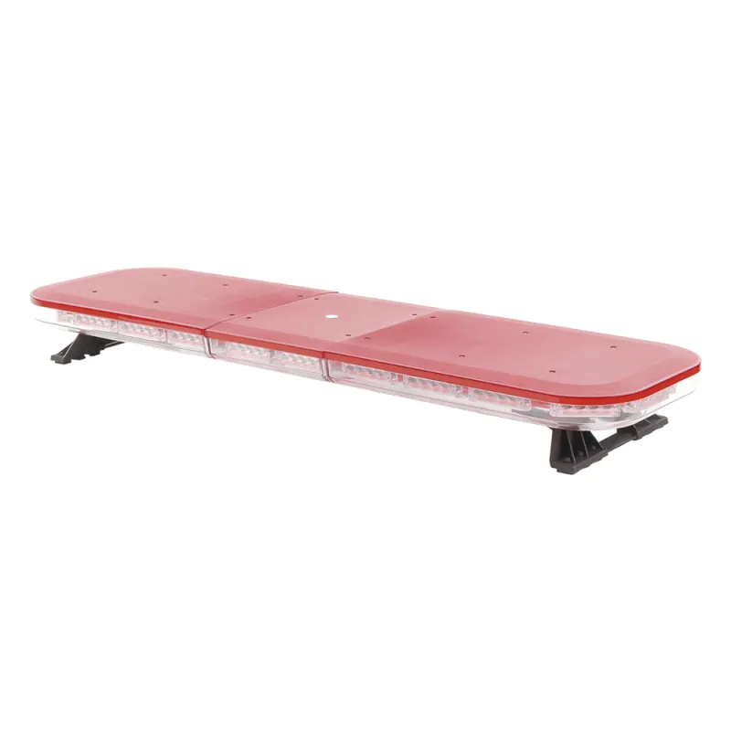 Barra de luces LED de 47" con 88 LEDs de alta potencia, color rojo, ideal para equipar ambulancias y unidades de bomberos