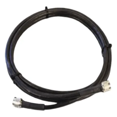 Jumper Coaxial con Cable Wilson-400 | Conector N Macho en los Extremos | 3.05 Metros (10 Pies) de Longitud.