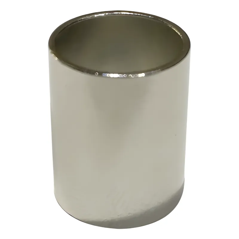 Férula-Casquillo en Chapa de Níquel para Plegar en Cables del Grupo E, I como RG-8/U, RG-213/U, LMR-400.