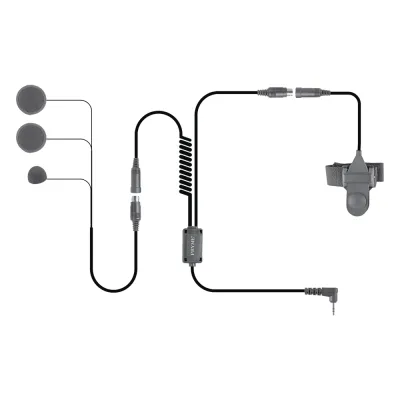 Micrófono para casco cerrado para radios ICOM IC-F3103