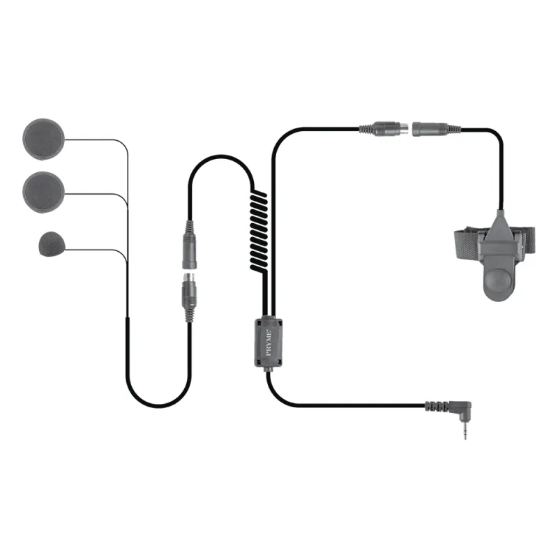 Micrófono para casco cerrado para radios ICOM IC-F3103