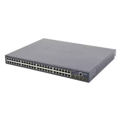 Switch Administrable Capa 2 de 48 Puertos Gigabit 10/100/1000T, 4 Puertos SFP 100/1000X