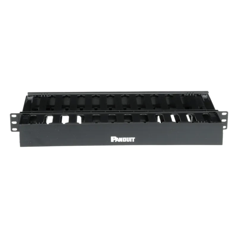 Organizador de Cables Horizontal PatchLink, Doble (Frontal y Posterior), Para Rack de 19in, 1UR