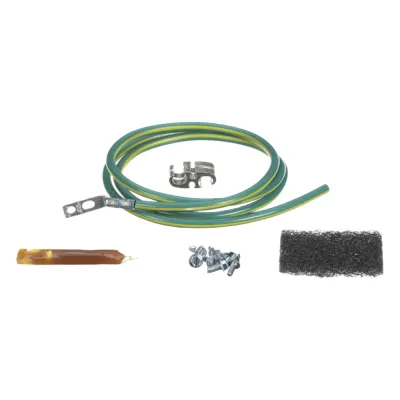 Kit de Jumper para Conexión de Gabinete o Rack de Telecomunicaciones a Barra de Tierra Física, 6 AWG, 1.52 m de Largo