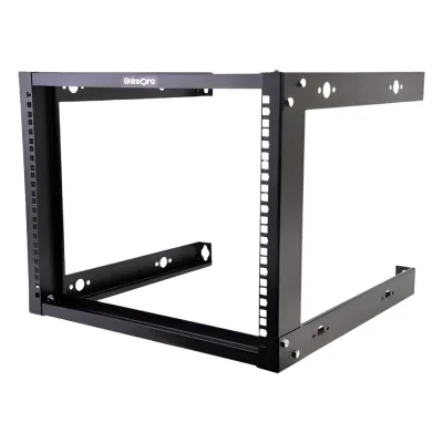 Rack Abierto de montaje en Pared, de 19in, 8 Unidades de rack