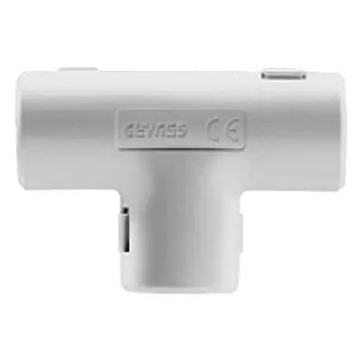 Unión en "T" para tubería rígida, recomendado para cable eléctrico, PVC Auto-extinguible, de 32 mm